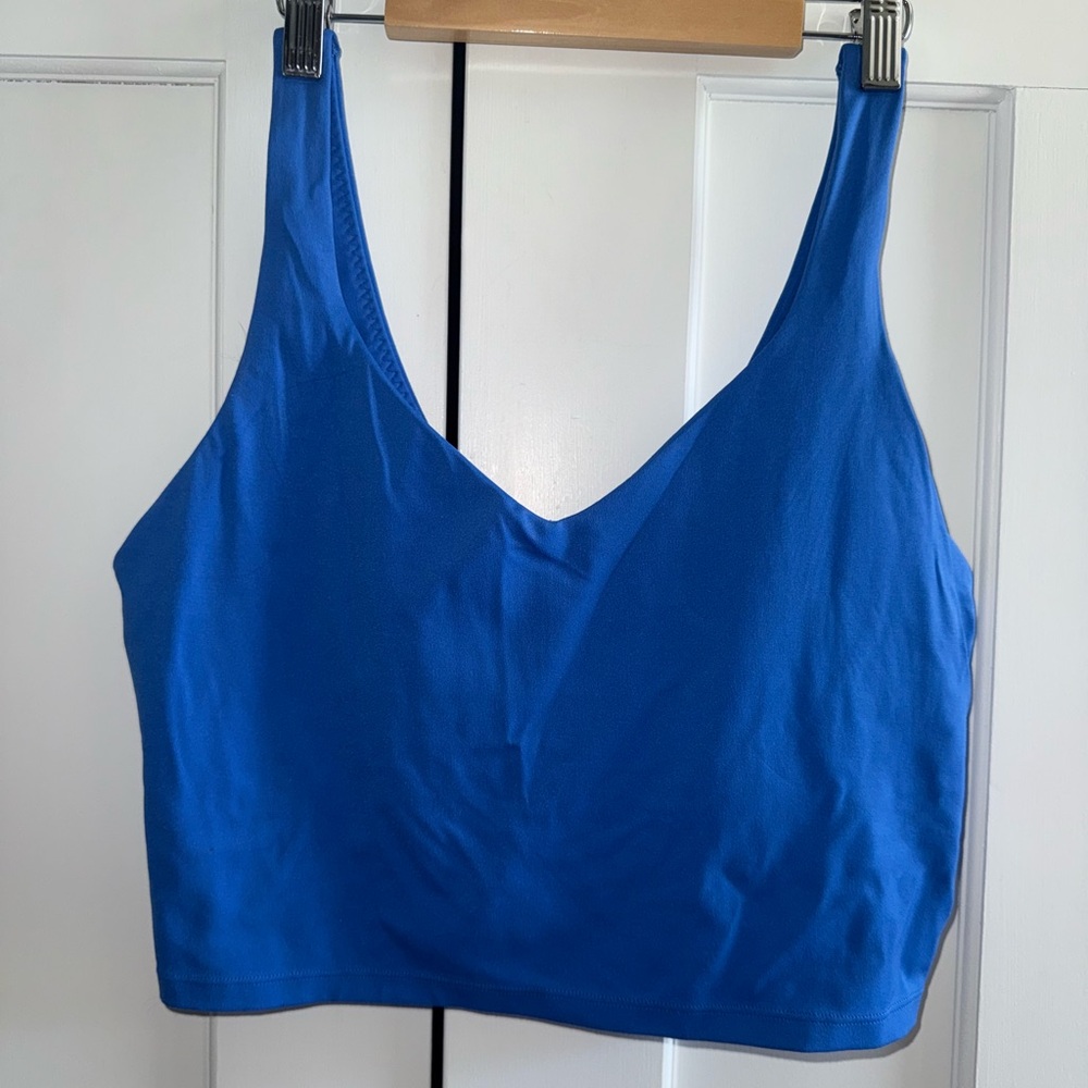 Cobalt Blue Sports Bra Top